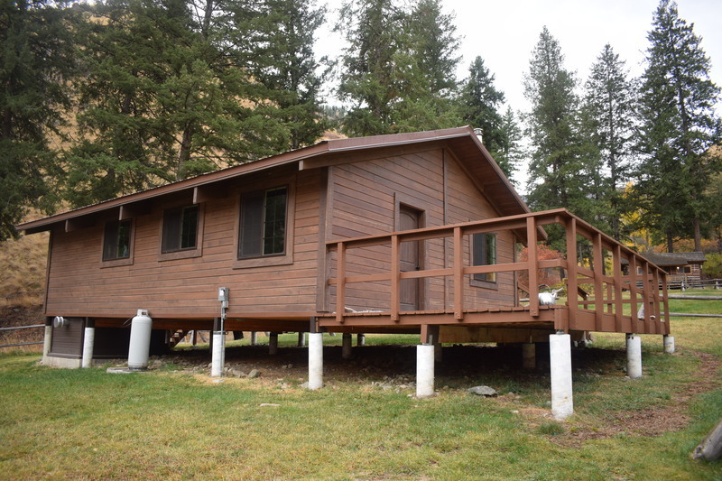 The cookhouse is the newest building on the property. It is a community space used by students as a gathering space and for cooking.