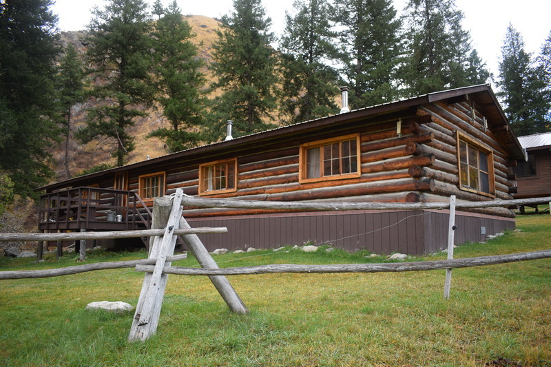 The Lanham cabin originally was located on the Cabin Creek homestead. After finding out that the USFS was going to naturalize the site. Jim Akenson began planning how to transport the cabin to TWRS. His original plan was to float the logs down to Taylor. However, the U of I got in contact with the Idaho National Guard Engineering Division which ended up flying pieces of the cabin to TWRS as part of their summer training maneuvers in a Chinook chopper in June 1990.