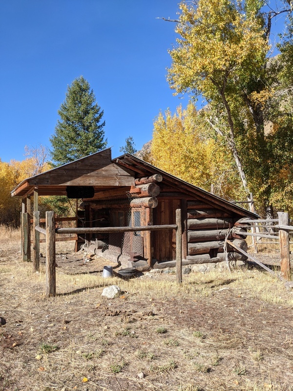 Barn for livestock at the Taylor Wilderness Research Station