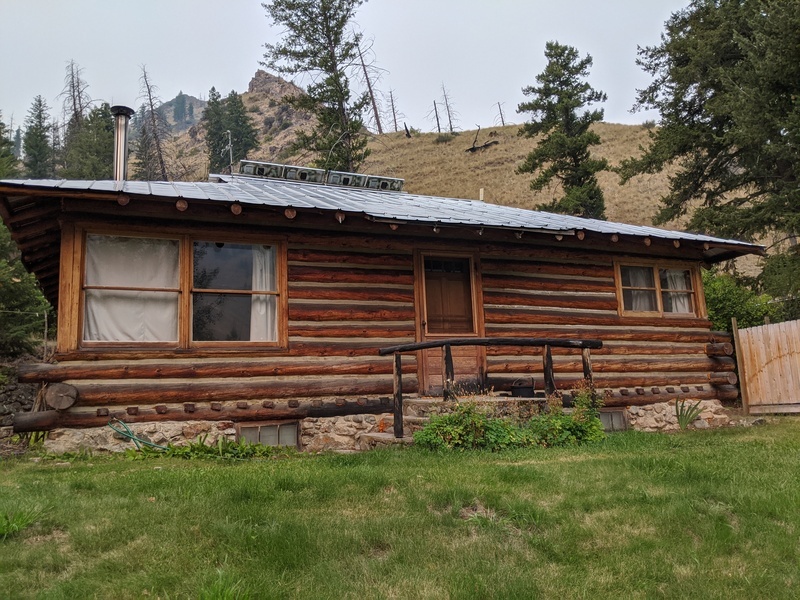 The Taylor Cabin was built in 1951 by Jess and Dorothy Taylor. It is now used as the caretaker cabin.