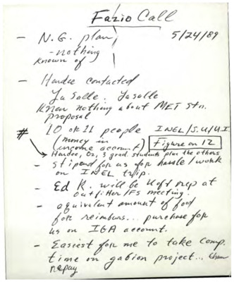Notes by Jim Akenson