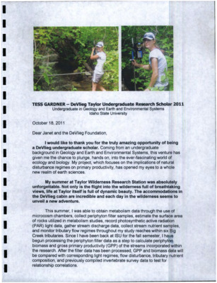How is Primary Productivity Affected by Disturbance in Wilderness Streams of Central Idaho?