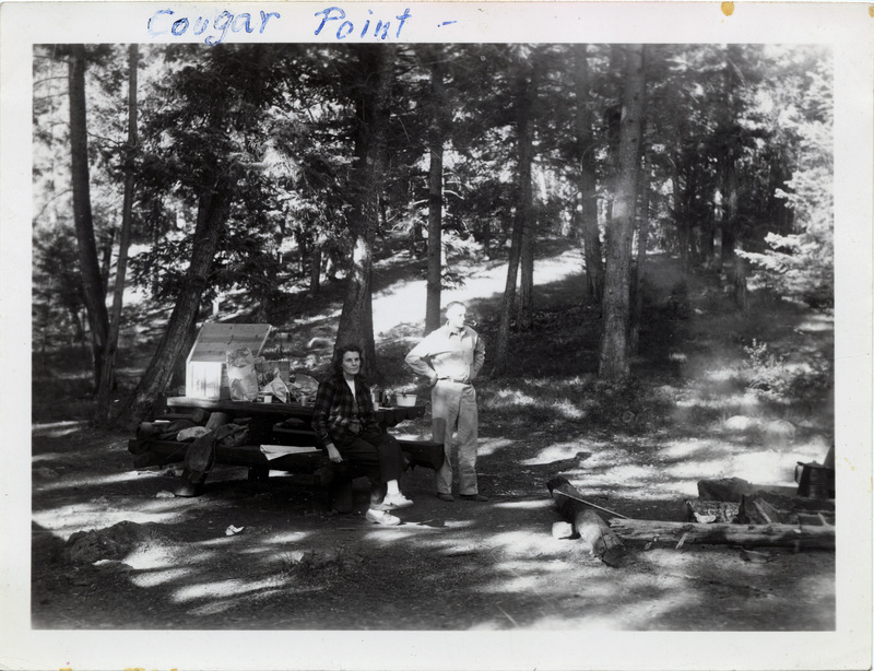 Cougar Point picnic table