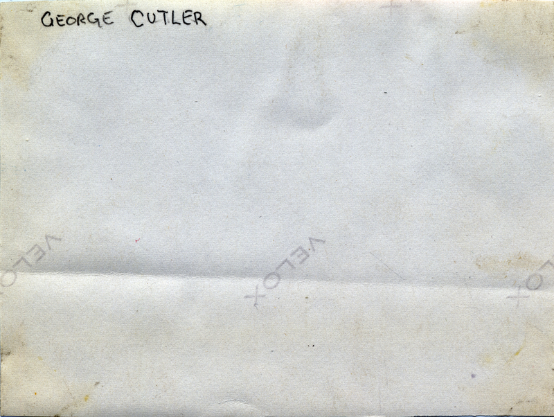 George Cutler and Unidentified Person, Dog Mushing