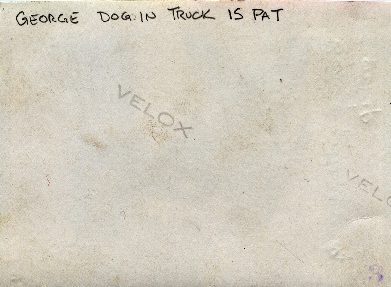 George getting ready for trip