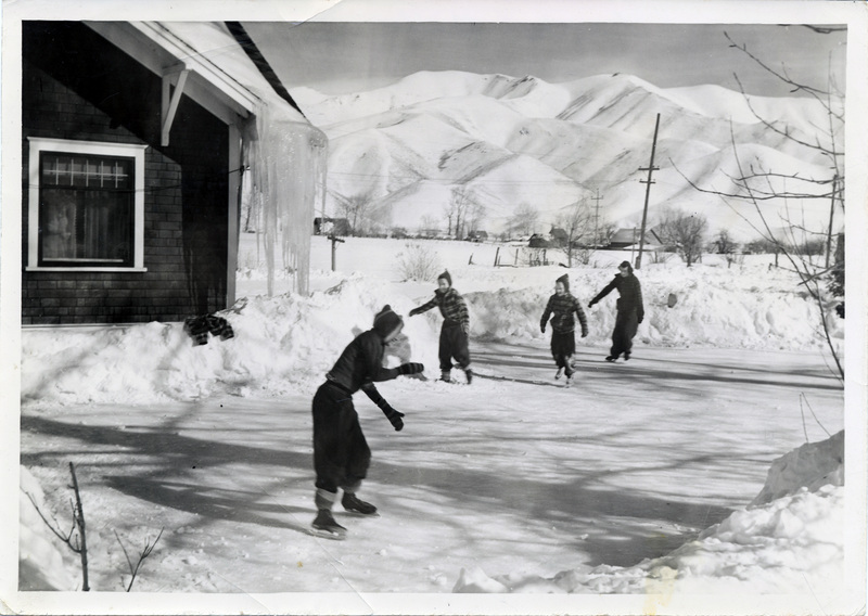 Third house Hailey skating