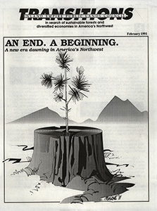 Osborn, John--An End. A Beginning. A new era dawning in America's Northwest; Robertson, Lance--Timber gets unlikely critic--The Register-Guard, 1990-11-22(Eugene, OR); Duncan, Don--Hoquiam learns a lesson in conspicuous consumption--The Seattle Times, 1990-5-24(Seattle, WA); Ludwick, Jim--Panel to soften Champion blow--Lewiston Tribune, 1990-10-11(Lewiston, ID); Ludwick, Jim--Starting over AFL-CIO program works to retrain laid-off workers across the state--Missoulian, 1990-4-1(Missoula, MT); Federal grants to retrain displaced forest workers--The Spokesman Review, 1990-12-21(Spokane, WA); Wickline, Michael R.--Timber's future: Will there be a second century?--Lewiston Tribune, 1990-5-12(Lewiston, ID); Johnson, David--Andrus to timber towns: 'Can-do' attitude wins--Lewiston Tribune, 1990-5-25(Lewiston, ID); Hedberg, Kathy--Logger's Stew: It's not a very well-rounded meal--Lewiston Tribune, 1990-9-10(Lewiston, ID); Cronin, Mary Elizabeth--Students urge timber towns to diversify--The Seattle Times, 1990-5-29(Seattle, WA); McDermott, Terry and Nogaki, Sylvia--Once a great notion, Decline of the timber industry marks the death of the old Northwest--The Seattle Times/Seattle Post-Intelligencer, 1990-12-16(Seattle, WA); Scates, Shelby--Where has Paul Bunyan gone?--Seattle Post-Intelligencer, 1990-3-18(Seattle, WA); The Forest Service can't solve all problems--Lewiston Tribune, 1986-11-18(Lewiston, ID); Reforestation a jobs option--The Spokesman Review, 1990-5-5(Spokane, WA); Oliver, Chadwick D.--A plan to help timber communities--The Seattle Times, 1990-8-27(Seattle, WA)
