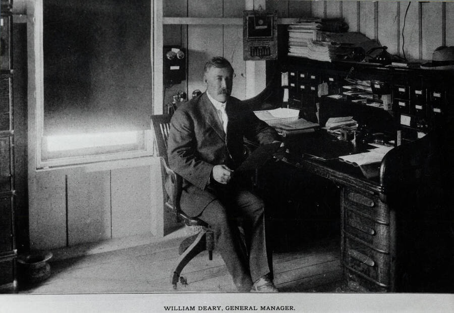 William Deary, General Manager of Potlatch Lumber Company