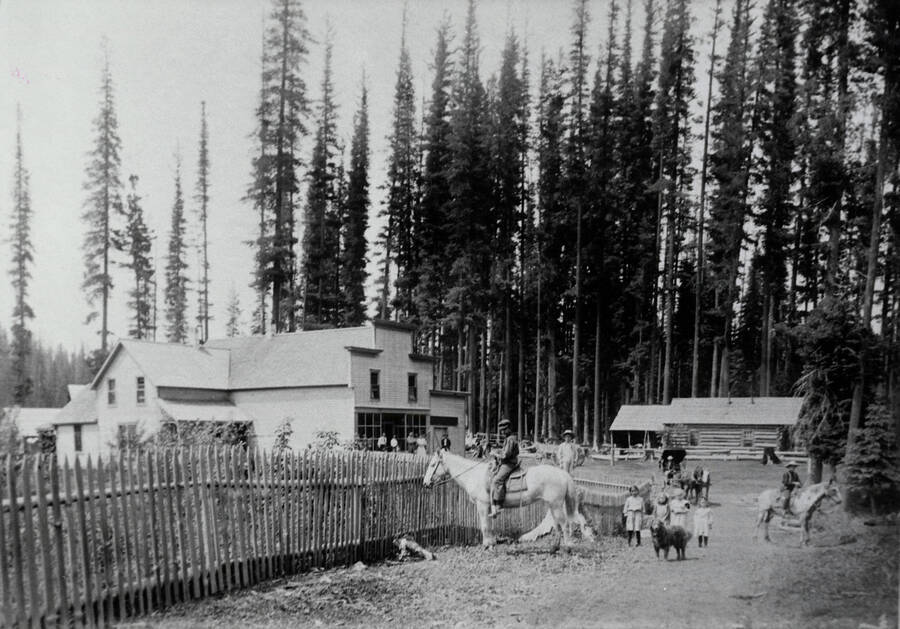 Collins, viewed from the south, probably about 1912.