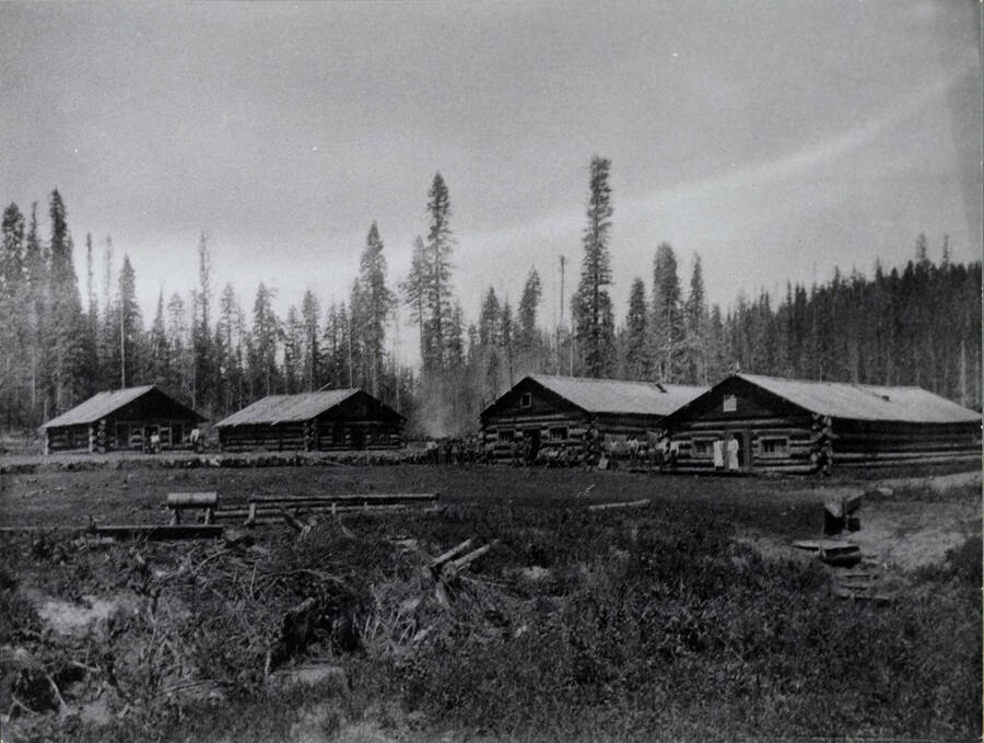 Potlatch Lumber Company's Camp 6, near Helmer, Idaho.