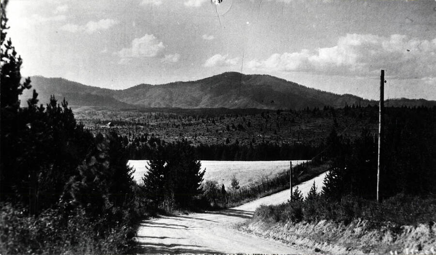 A view of Beal's Butte, northwest of Bovill, Idaho.