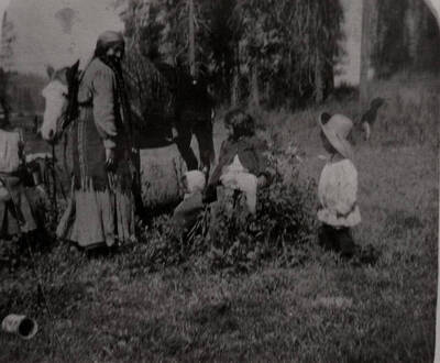 Nez Perce Indians near Bovill, Idaho.