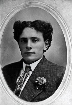 Taken shortly after he came to Bovill.