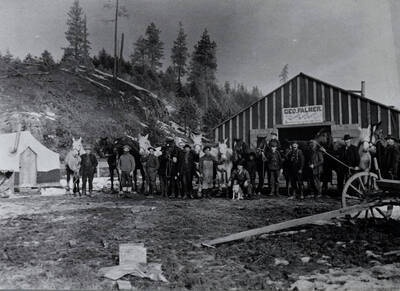 Palmer Livery Stable, Harvard, Idaho