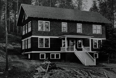 The Bovill Hospital pictured as construction was completed.