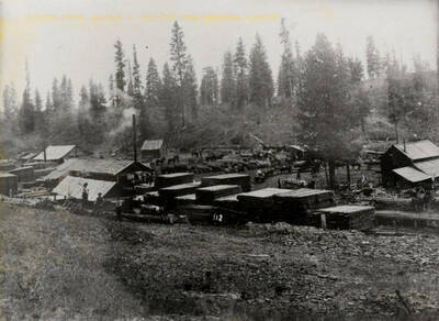 There is no confirming knowledge, nor are there any landmarks, but there were, indeed, two separate mills at Nora. The terrain and character of the timber look as they should for the Nora area.