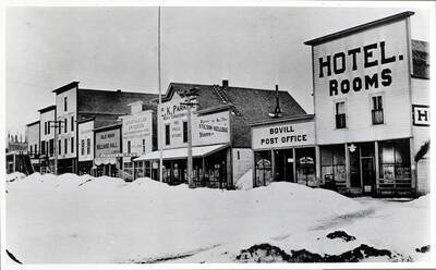 Main street, Bovill, Idaho