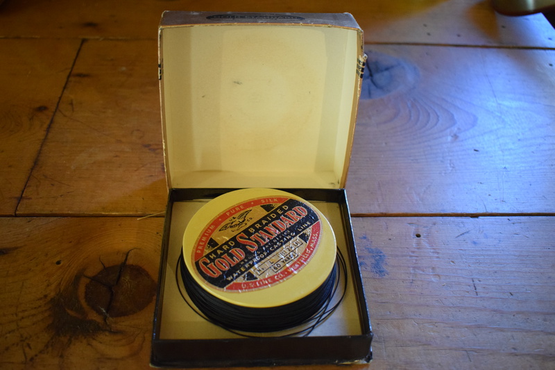 Jess Taylor's gold standard fishing line box.