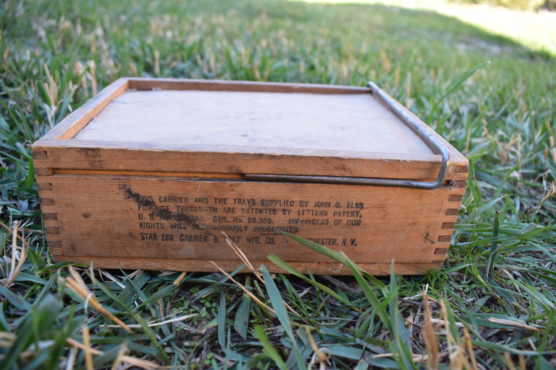 Star Egg Carriers & Trays from W.H. Bolles cooking trunk