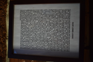An account of the Dave Lewis Cabin