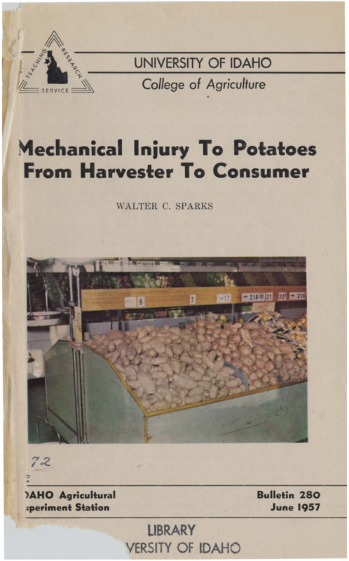 8 p., Idaho Agricultural Experiment Station, Bulletin 280, June 1957.