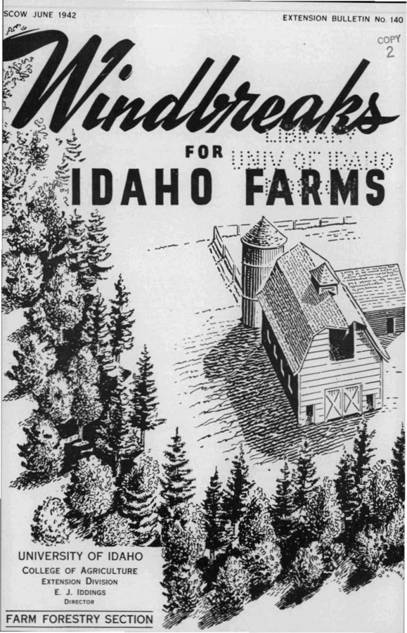 University of Idaho, College of Agriculture, Extension Division, Extension bulletin No. 140, 1942.