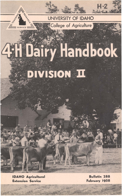 12 p., Idaho Agricultural Extension Service, Bulletin 288, February 1958.