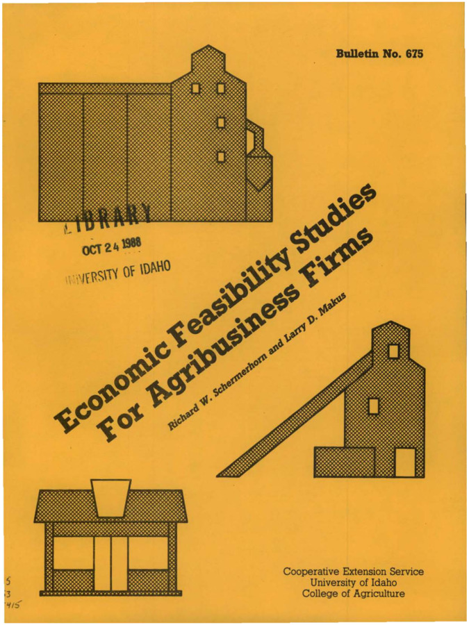 Bulletin no. 675 [Moscow, Idaho] :Cooperative Extension Service, University of Idaho, College of Agriculture,[1987]  Richard W. Schermerhorn and Larry D. Makus.  7 p. ;28 cm.  Cover title.