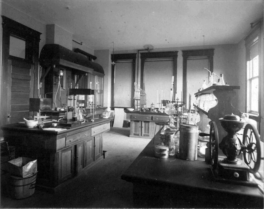 Interior of a lab.