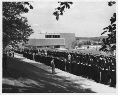 University of Idaho 64th commencement led by Governor Robert E. Smylie, President Theophilus and Board of Regents.