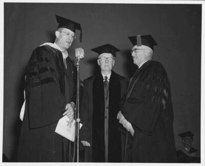 Judge William Healy receives honorary Doctorate of Law degree.