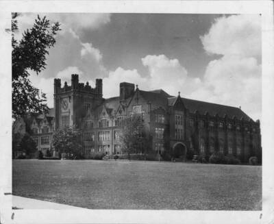 Exterior of the Administration Building.