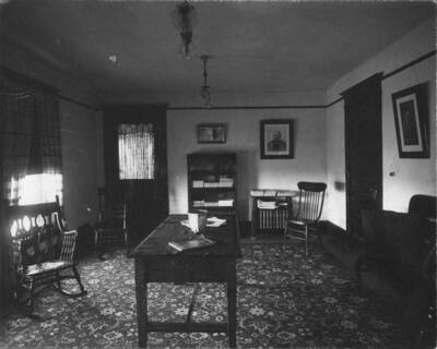 Library inside Ridenbaugh Hall.