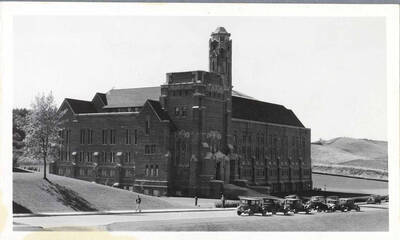 Memorial Gymnasium on the University of Idaho campus.