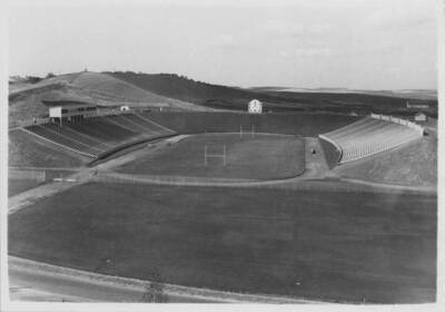 Exterior of Neale Stadium.