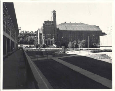 Memorial Gymnasium on the University of Idaho campus.