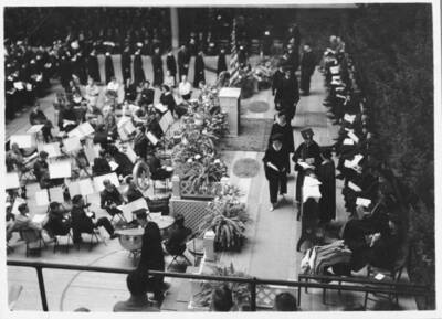 Granting of degrees.