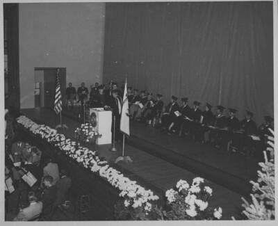 Dr. Gail, receiving doctorate at commencement.