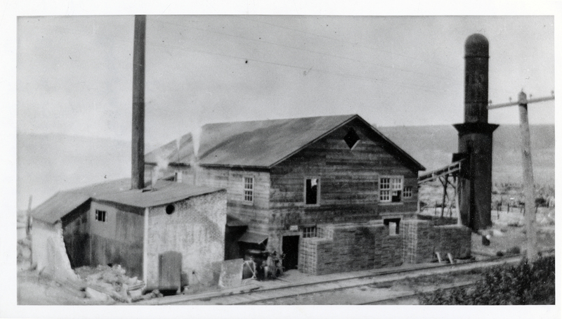 Herman Laumeister Shingle Mill located at Harrison, Idaho. Courtesy of Mrs. Frank K. Hildebrand, Harrison, Idaho.