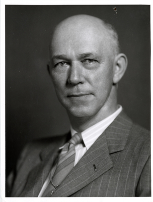 Portrait of Clyde Stephen Webb, co-author of the book 'White Pine: King of Many Waters'.