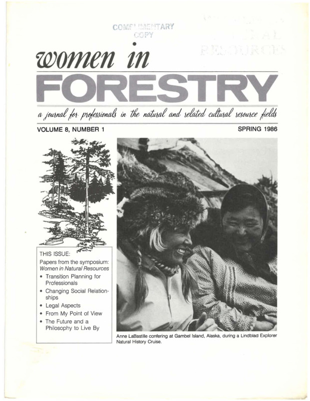 Papers from the symposium: Women in Natural Resources