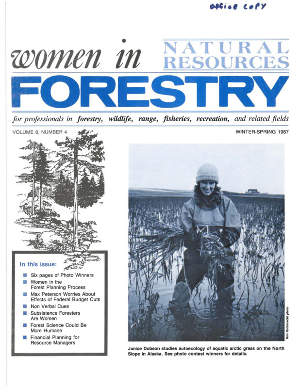 Moto changes to for professionals in forestry, wildlife, range, fisheries, recreation, and related fields