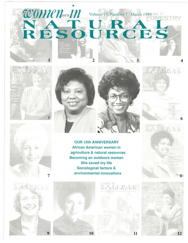 15th Anniversary Edition, african american women in agriculture & natural resources