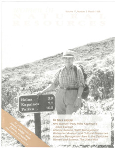 Subjects include NPS women, Atlantic Salmon, Watersheds, and Women and Science.