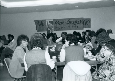 People seated at an event
