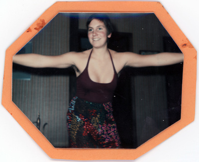 Handmade ornament in the shape of an octagon