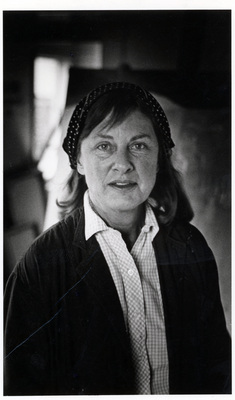 Portrait of an unidentified woman