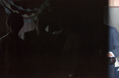 Wedding guests pose [01]