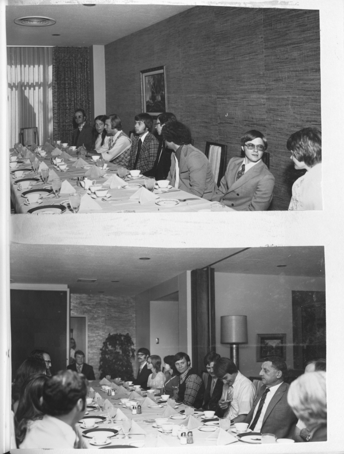 Photographs of WAMI students during orientation at Washington State University.